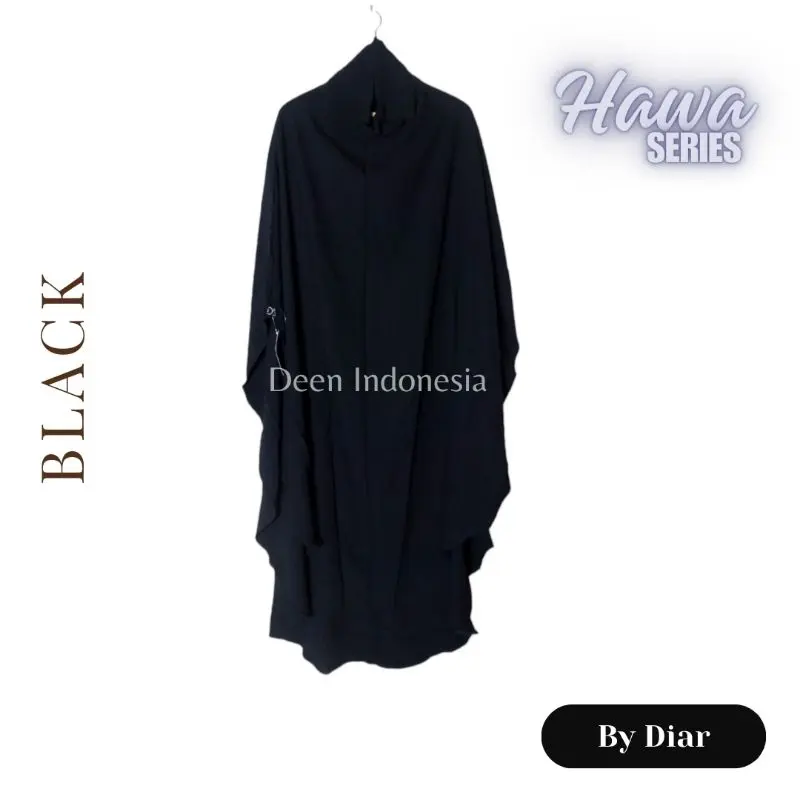 DIAR HAWA SERIES FK- FRENCH KHIMAR INSTAN KARET PREMIUM JUMBO LONG OVAL INSTANT KHIMAR HIJAB JILBAB KERUDUNG SYAR'I BAHAN PREMIUM 2