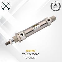 Gambar Cylinder TGL 12X25 S STNC (Stainless Bulat) dari Pneumatic Hydro Kota Administrasi Jakarta Barat 1 Tokopedia