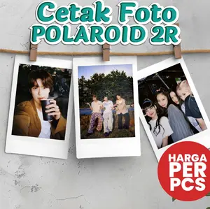 Cetak Foto Polaroid 2R Glossy Jernih