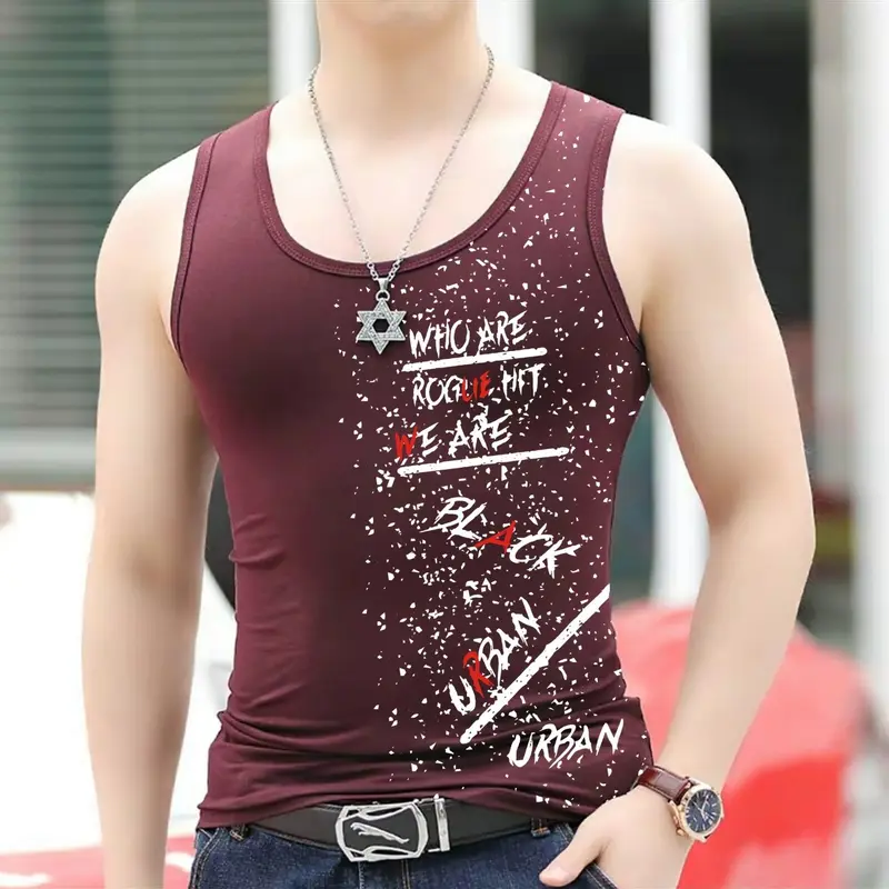 Bisa Cod Seluruh Indonesia/Atasan Saja/Singlet Black Urban - Singlet Murah 0