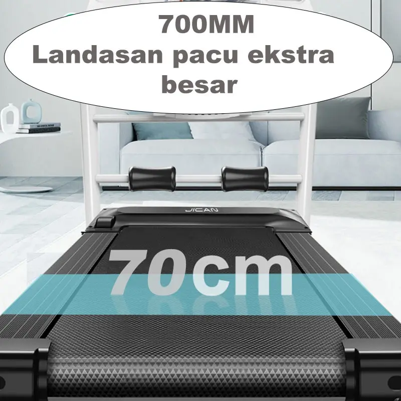 【MY-HI】T900 Treadmill Elektrik treadmill lipat treadmill portable Walking Pad Running Pad Treadmill Termurah Super Murah Kokoh Kuat Multifunction 【Garansi 10 tahun】 Lari walking  pad 6