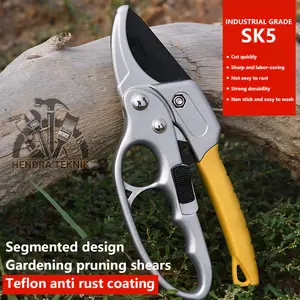 GUNTING DAHAN HD RATCHET 200MM GUNTING KEMBANG KREK 8" INCI SUPER GUNTING KEBUN RACHET BAJA SK5 UKURAN 8 INCH IN DIM