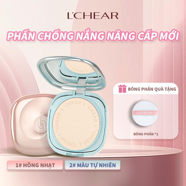 Phủ Dạng Nén, L'CHEAR, Kiểm Soát , Không Thấm Nước,  Phủ Hoàn Hảo,  Phủ Nhỏ Gọn,  Chống Nắng, SPF 30 PA + +,  Phủ, Mỹ Phẩm Nữ hoa tây tử  kiềm dầu mini  soe phấn    trôi che khuyết điểm cushion