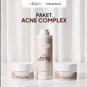 ELLAKIM paket acne dan paket whitening komplek series