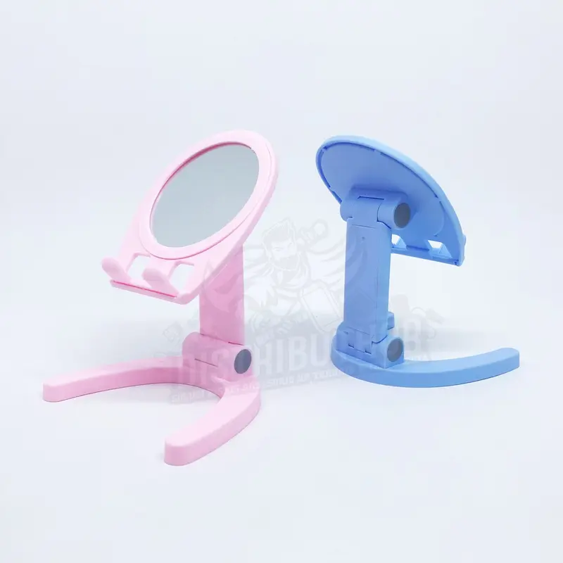 Stand Hp Phone Holder Tempat Dudukan Penahan Handphone Cermin lipat di meja mudah di bawa nb47 2