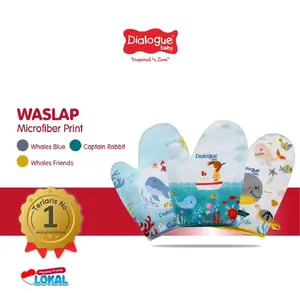 Dialogue Baby Waslap Microfiber Print DGW1221