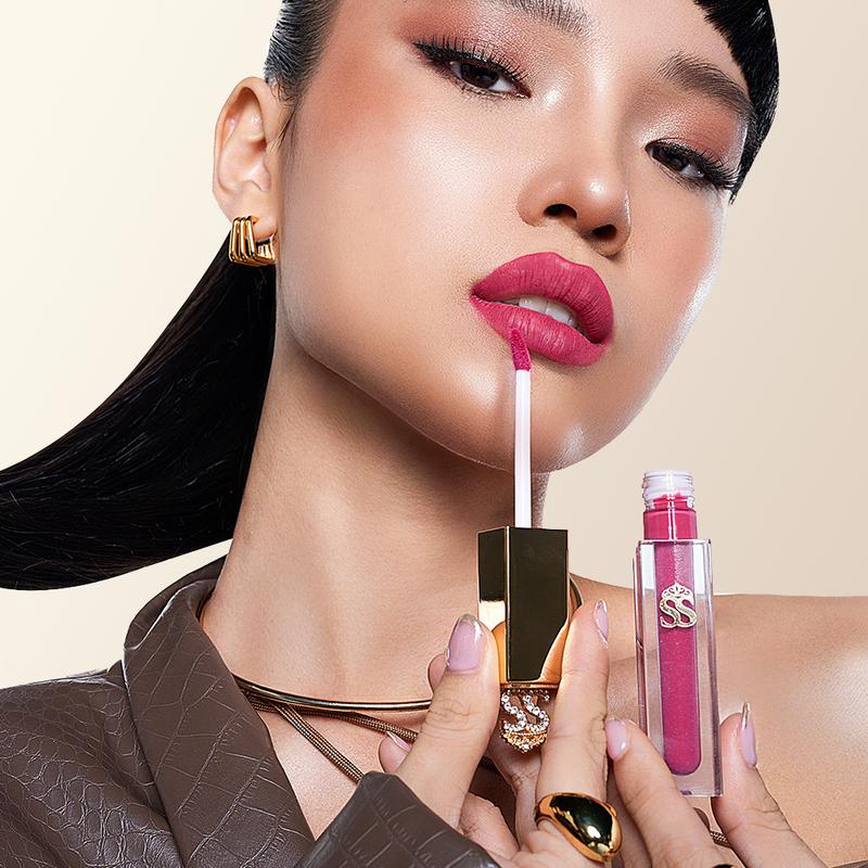 [SS YOUR MAKE UP] - SET LIP KIT Lip Liner, Lip Cream, dan Lip Gloss | Glossy dan Plumpy dengan Warna yang Elegan dan tahan lama 2