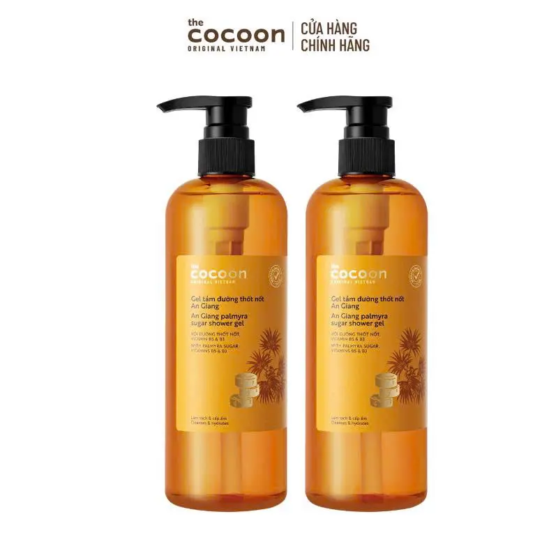Ảnh đại diện COMBO 2 Gel tắm đường thốt nốt An Giang Cocoon 500ml