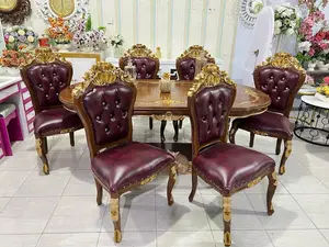 Meja makan Salina jati minimalis modern