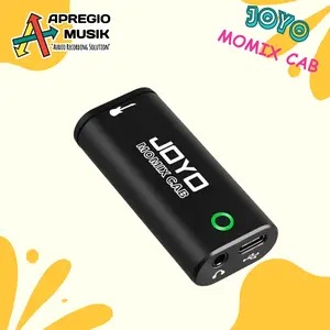 JOYO MOMIX CAB MINI audio soundcard gitar bass  ke HP handpone PC live streaming