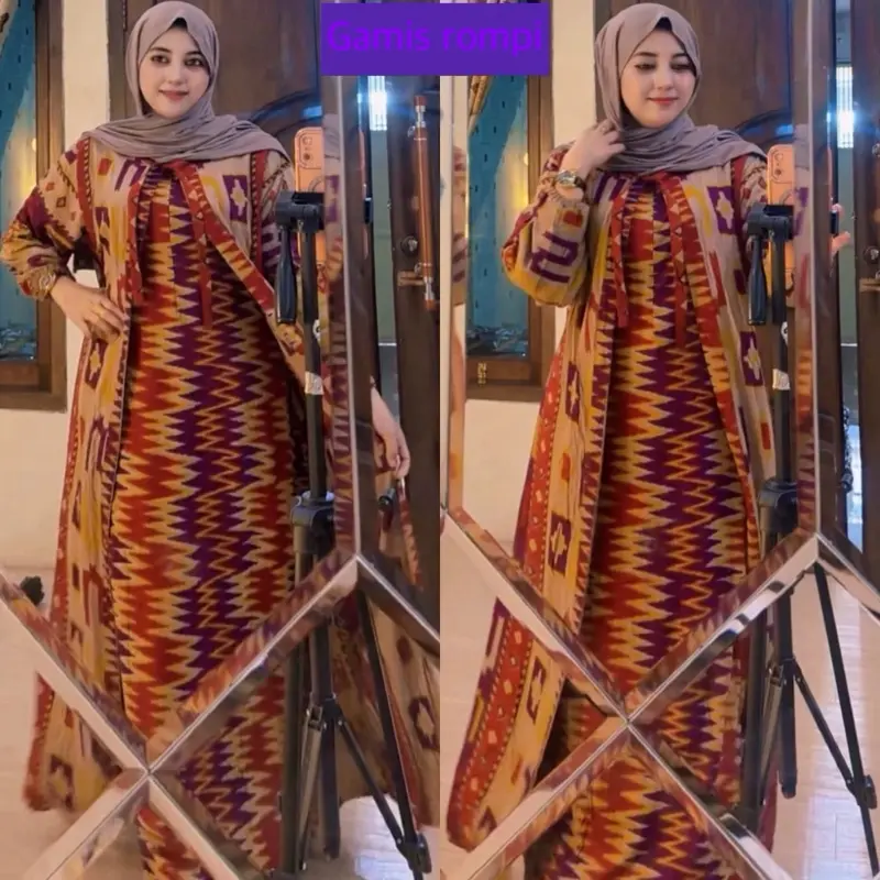 Gamis rompi terbaru busui terbaru cantik