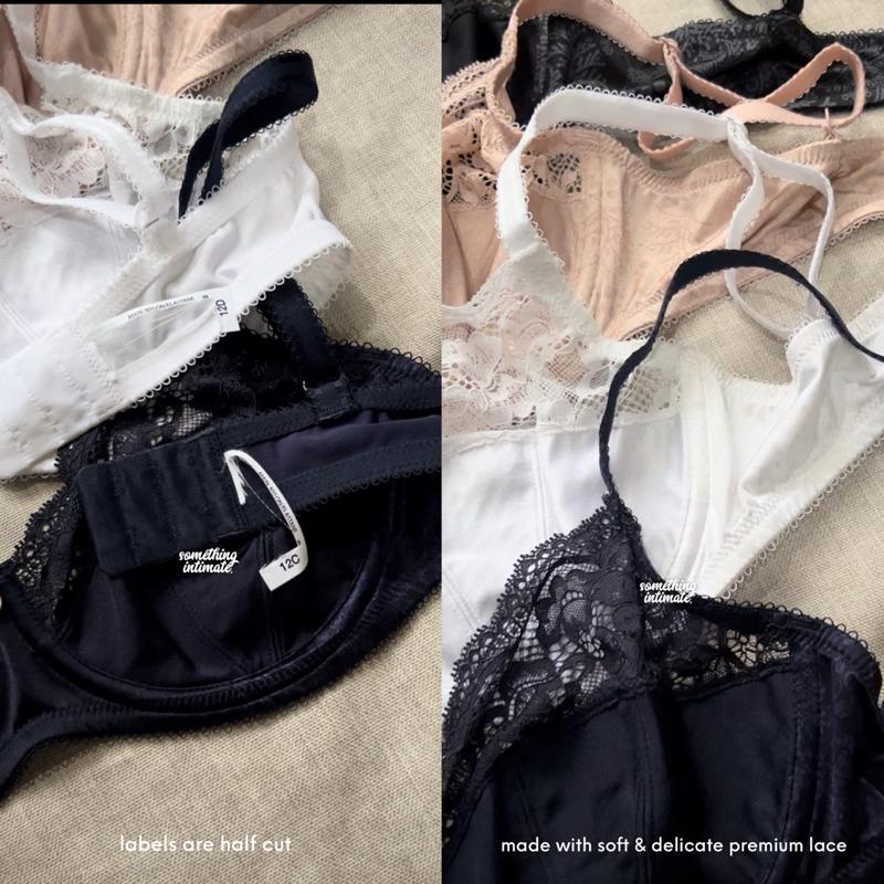 BERLEI Classic Lace Non Contour Bra YXE3 / Liquid Touch Breathable Unlined Plunge Wired Bra Big Straps High Support / Bh Tali Besar Seamless Dengan Kawat Tanpa Busa Tshirt Bra Zero Feel Ai 3