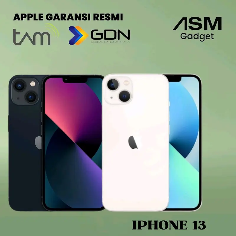 (ASM X ROBI) - Apple iPhone 13 128 & 256 GB  Garansi Resmi 1Th 0