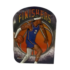 Shai Gilgeous Alexander finishers die cut topps finest 2025