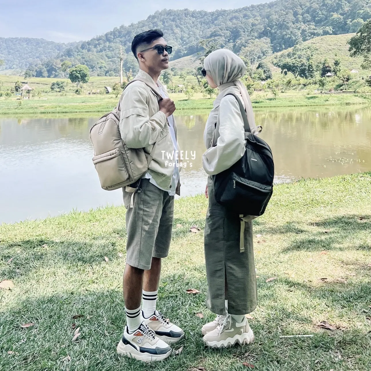 Tweelyforbag Tas Wanita Jessy Laptop 12 Inch Ransel/Backpack cewek