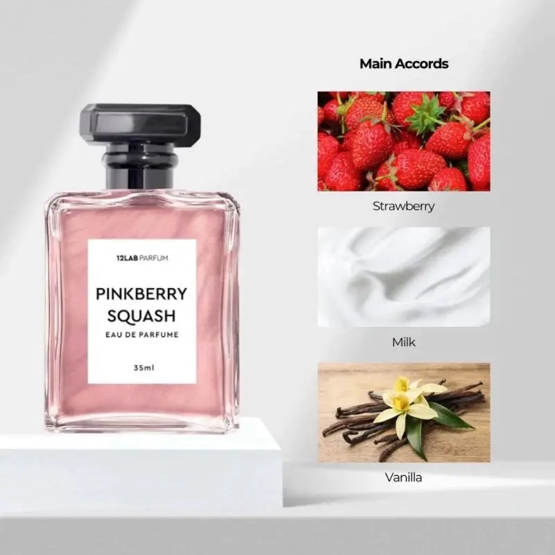 ￼Parfum Pinkberry Squash Eau De Parfume 35ml - Dessert Series By 12Lab Wangi 0