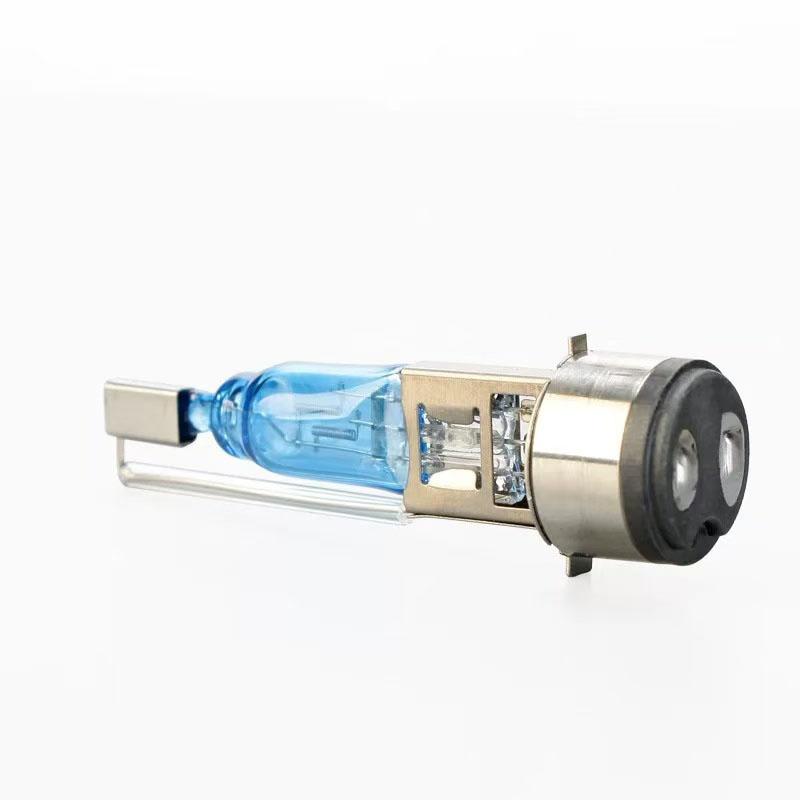 Product Introduction of Motorcycle large light bulb super bright electric ghost fire scooter 35w high and low beam dual claw large light bulb 4