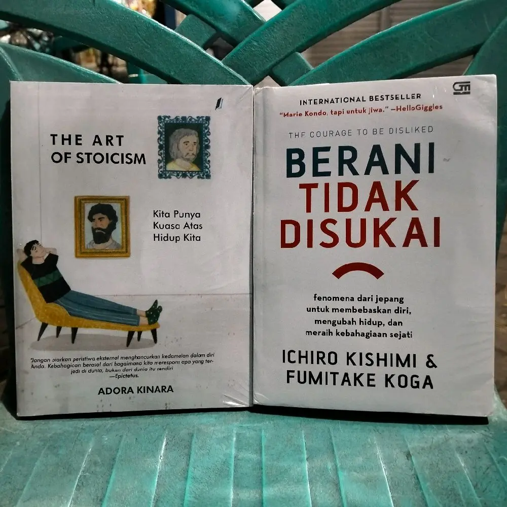 PAKET 2 BUKU / BERANI TIDAK DISUKAI / THE ART OF STOICISM
