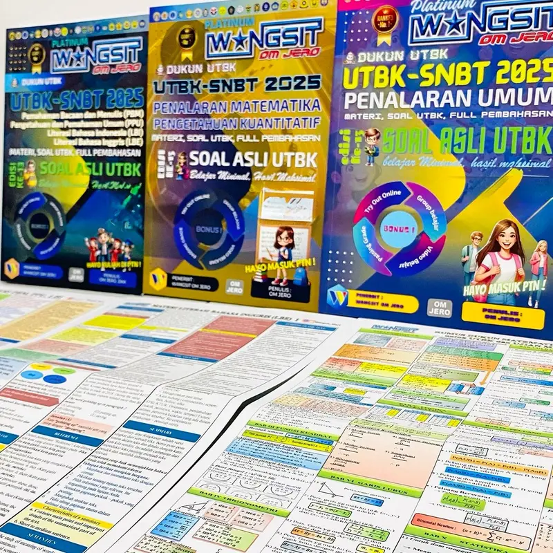 [New Edition 2025] Wangsit Om Jero TPS UTBK SNBT 2025 Seri Paket Platinum/Silver 3