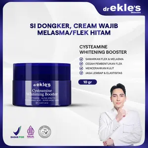 [Live Dr Ekles] Cysteamine Whitening Booster by dr Ekles Skincare | Melasma | Flek Hitam | Calming Moisturizing & Soothing Cream