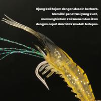 Gambar KASTKING Shrimper Udang Umpan Pancing 1 Set Box (5pcsx4.7cm 5g) UMPAN UDANG BERCAHAYA KARET SOFT LURE LENGKAP KAIL KILI Lure Bait 1 Set Box Kotak Laut Ikan Mancing dari Kastking Indonesia Kab. Tangerang 5 Tokopedia
