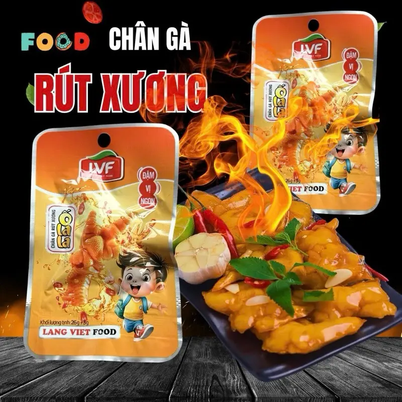 Rút Xương Siêu Cay ốLà La chângà Chân gà