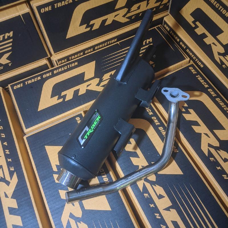 knalpot copy cms original otrack exhaust fullsistem beat scoopy vario nmax aerox pcx 1