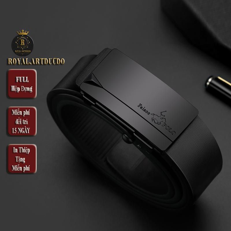 Thắt lưng nam cao cấp FaiaoePOLO Full hộp Đựng tuí xách POLO 14