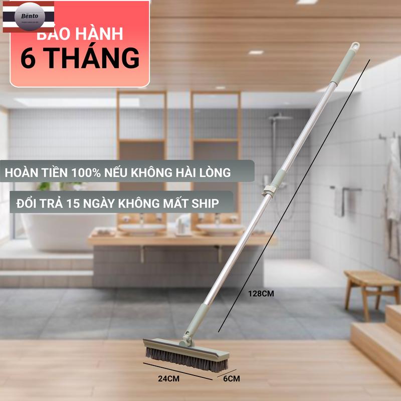  Bentomop - Chổi chà sàn nhà tắm và gạt nước tiện lợi cao cấp dài ngắn tùy chỉnh 