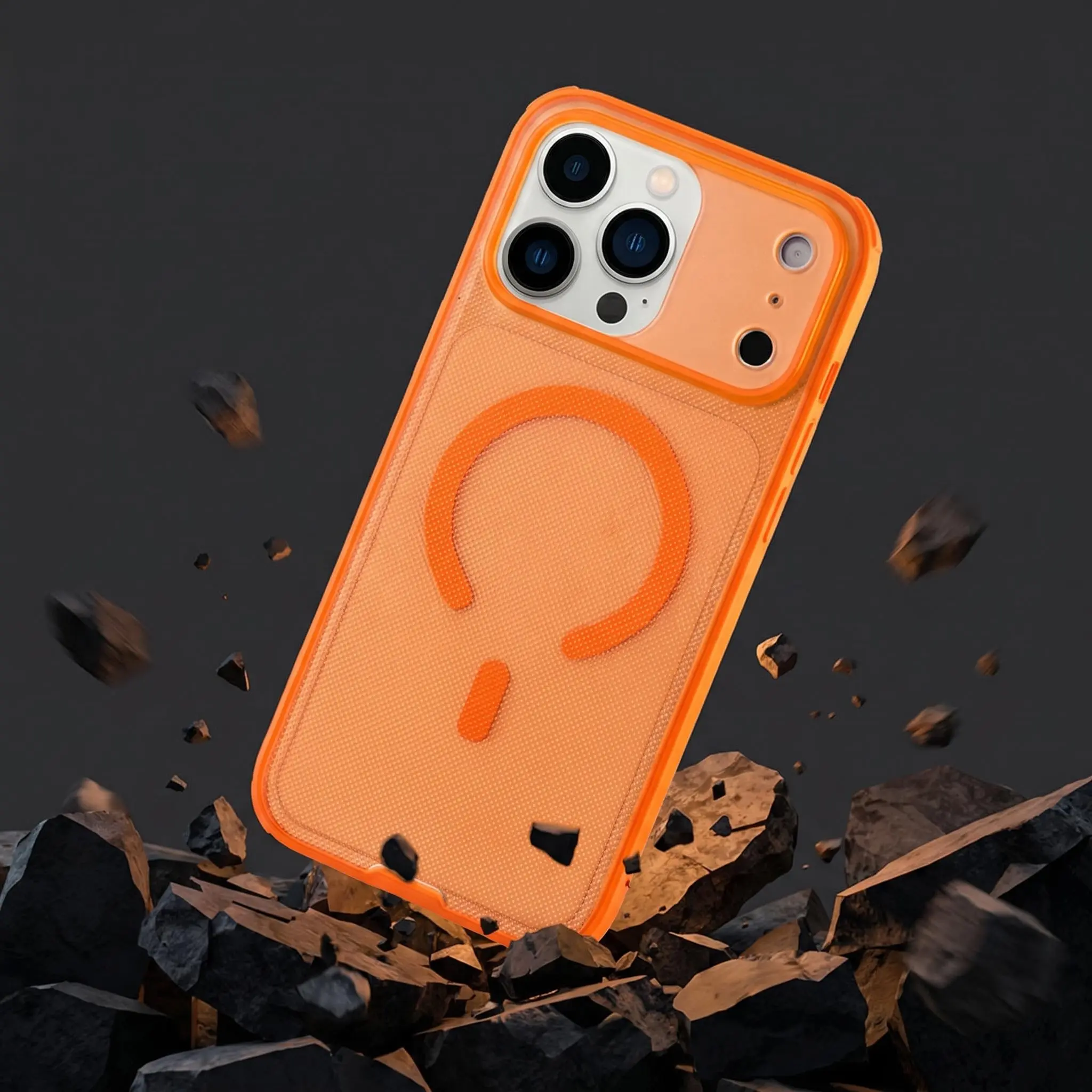 [Dành Cho IPhone 17-14] Ốp Lưng IPhone UPaitou, Ốp Lưng Từ Tính Mờ Chống Trượt Có Túi Khí, Không Bị Ố Vàng, Chống Dấu Vân Tay, Phù Hợp Cho 17 Pro Max 15 16 14 | BigBuy360 - bigbuy360.vn