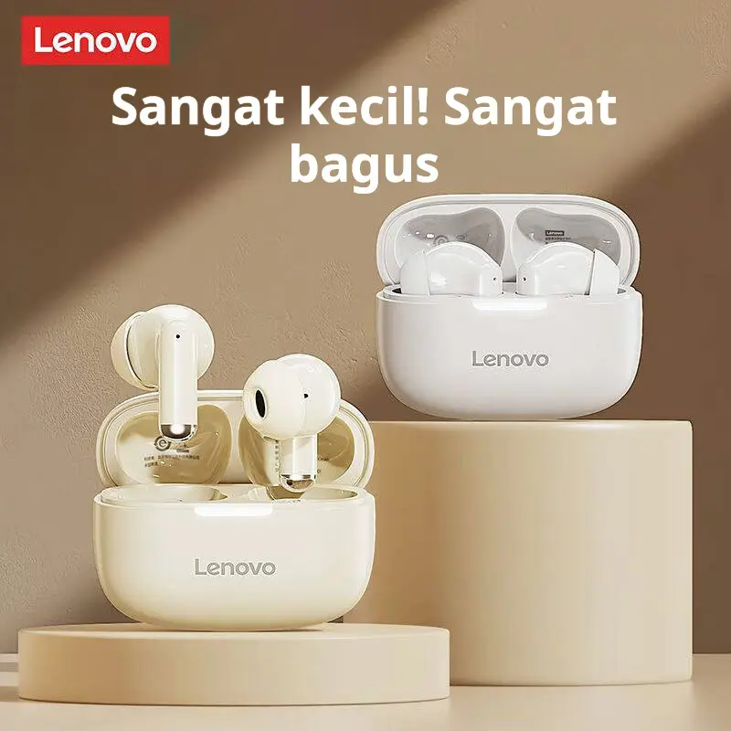 Lenovo EA110 TWS Bluetooth Earphone Mini Earbuds Terdengar Headphone Noise Reduction Headset Wireless Sound Hifi Stereo For IOS Android with Mic