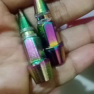 Tutup Pentil Ban Motif Unik Inti Tembaga Universal Mobil Sepeda Motor Tutup Katup Ban Berkualitas Tinggi dengan Desain Warna-warni Car ABS Material