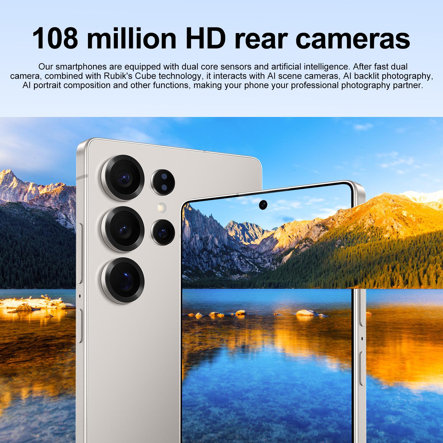 [Bisa COD] HP Baru Samsng Galaxy S 25 Ultra++ Smartphone Gaming Phone murah cucigudang 2026 Handphone 16GB+1TB Android14.0 4G/5G WFl Dual CardSlM-Kamera, Bluetooth -Layar,Smartphone-Screen,Handphone