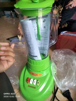 Product Review of BLENDER PLASTIK OKAYAMA BLENDER 3 IN 1 OK-355 3 tabung from N**ミ 2