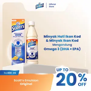 Scott’s Emulsion Original Vitamin A dan D 400ml