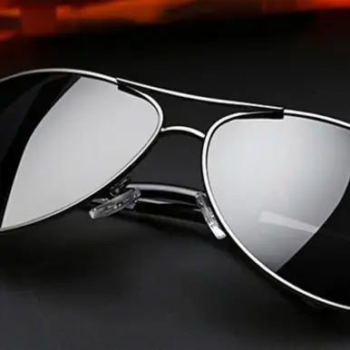 Men's UV Protection Polarized Sunglasses Toad Night Vision Fishing Glasses