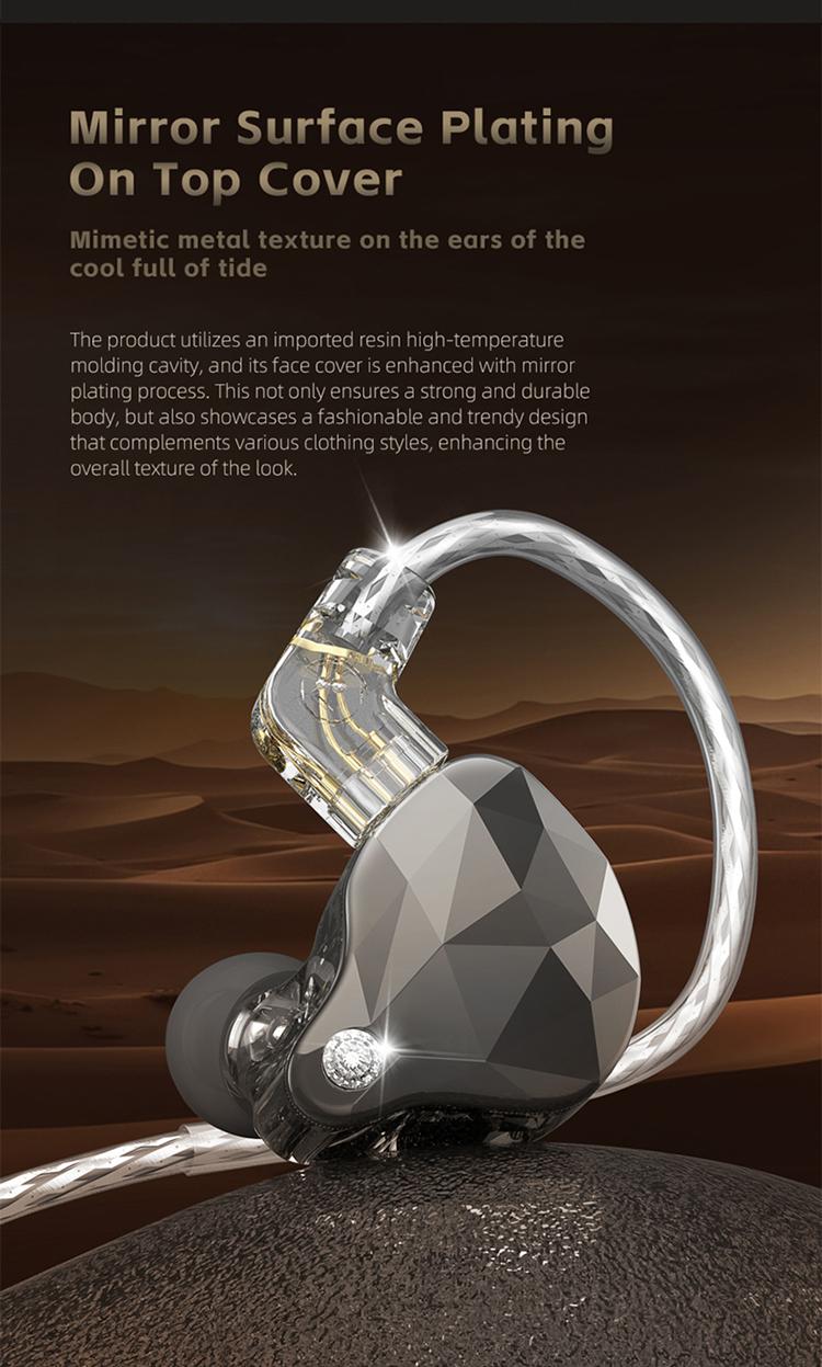 Bluewow Headphone In-Ear Dinamis X4 PRO Tafsirkan Kembali Estetika Dengan Potongan Geometris