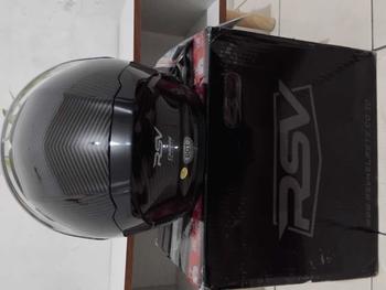 Product Review of HELM Half Face RSV NEW WINDTAIL CARBON GLOSSY  Motorcycle from T**S 1