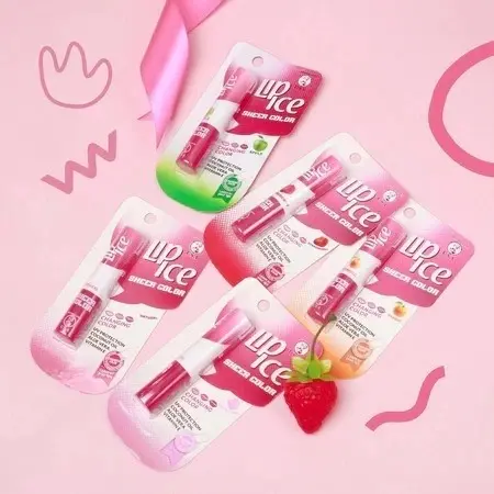 LIP ICE Lip Balm Series | Fruity Strawberry | Sport SPF50+ PA+++ | Moisture Lock 2