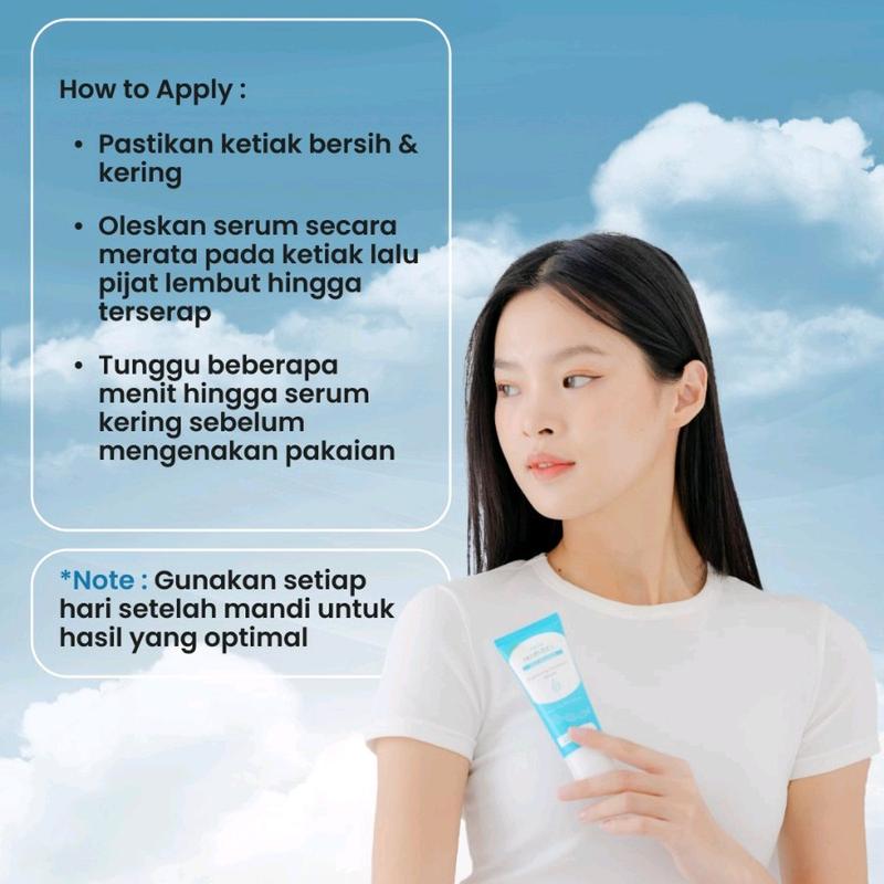 MAGIZEL DNA SALMON BRIGHTENING DEODORANT SERUM Antipespirant Niacinamide Lemon Bau Ketiak Pencerah 3