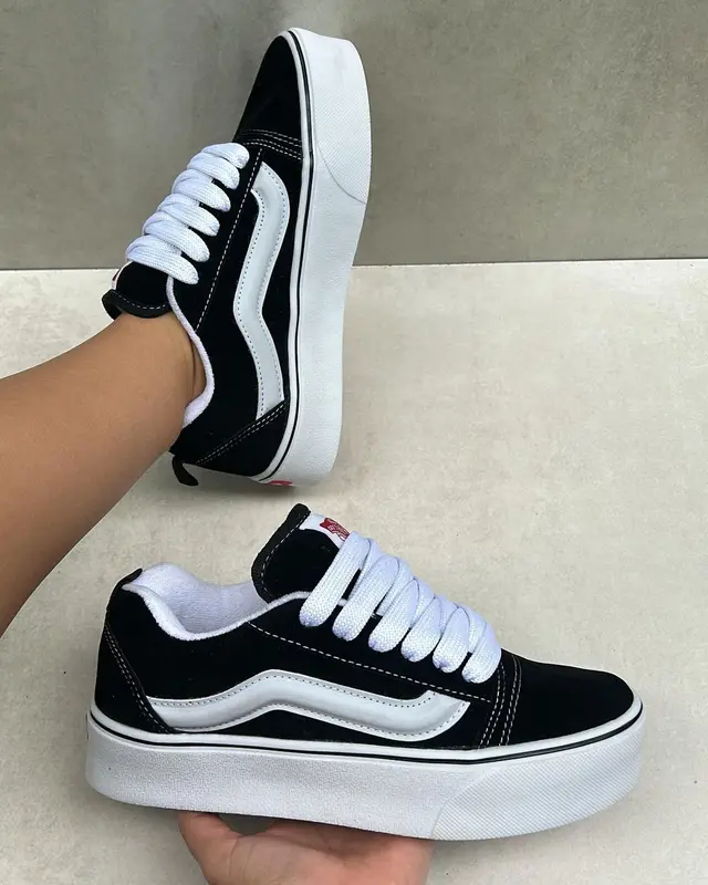Produk Terlaris Sepatu Vn Knu Skool Anak Black White Import Quality 31-44 FREE BOX Fashion 1