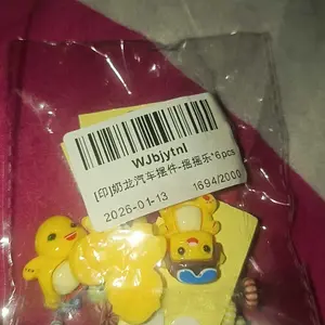 【Ready 】6Pcs Mobil Mainan Bercahaya Tempelan Motor Nailong Gaya Baru Lucu Nailong Lampu Malam Mini Figure Dekorasi Pajangan Dasbor Mobil Meja Populer Mobil Car Kirim Lem liontin Hadiah Miniatur