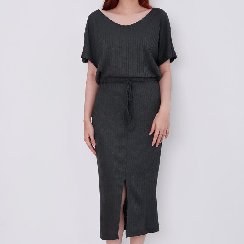 SAMELEVEL Christine Midi Knit Dress Slim 1