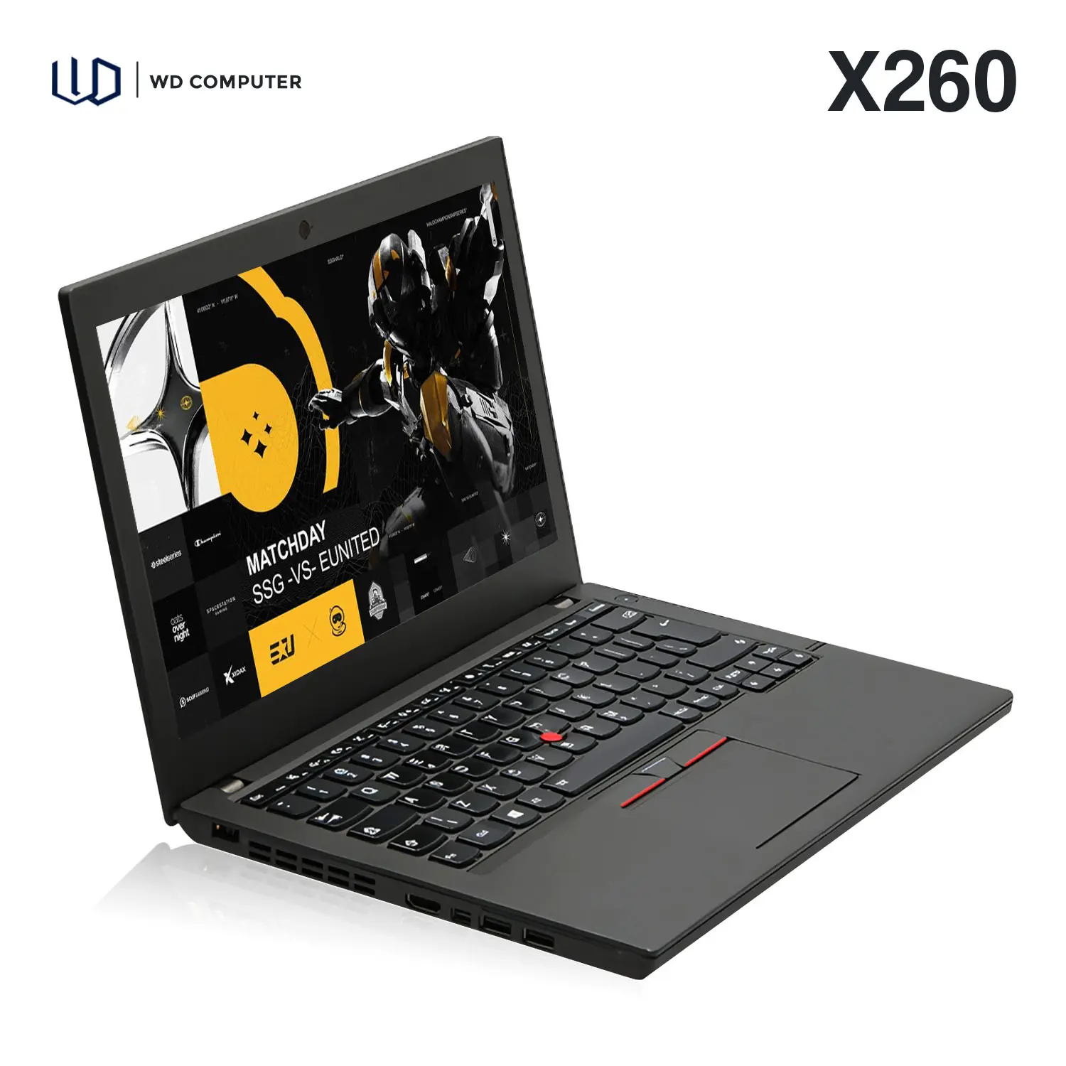 Laptop Sekolah & Kerja Think X260 i7 gen 6 RAM 16 GB SSD 1 TB + TAS & MOUSE