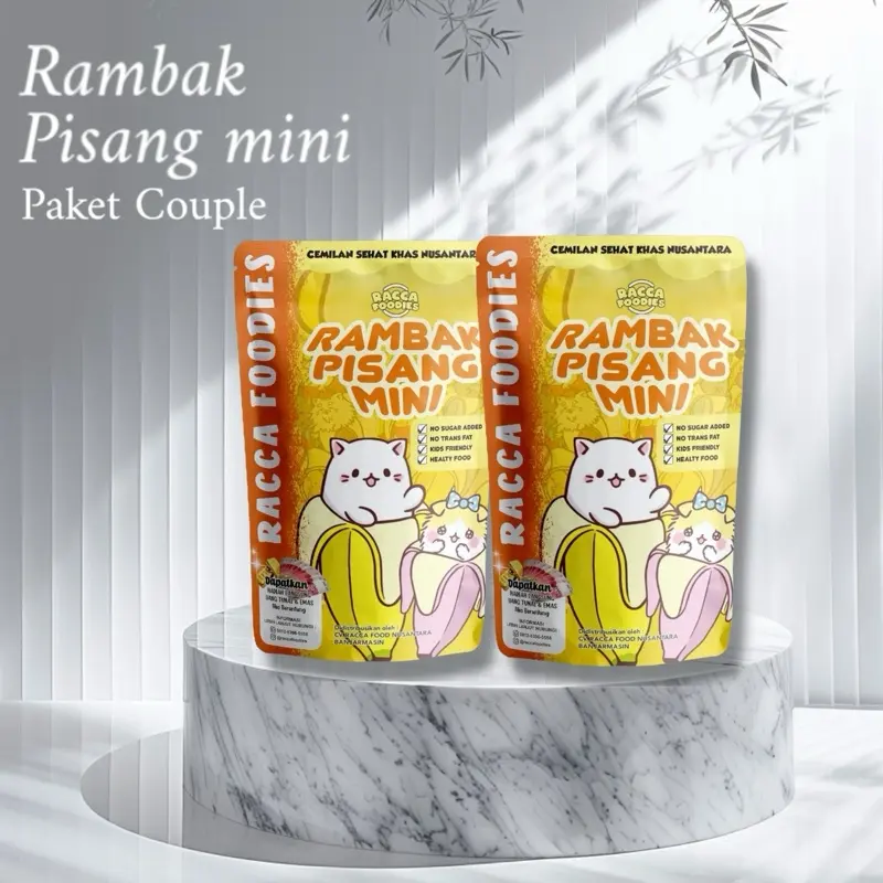 [ 2 PCS ] RAMBAK PISANG MINI BY RACCAFOODIES