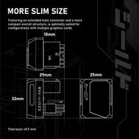Gambar EZDIY-FAB Shirudu 12+4P STD GPU Adapter 180 - Black dari Nano Komputer Kota Administrasi Jakarta Pusat 2 Tokopedia