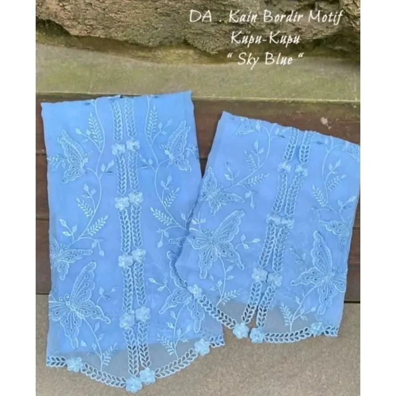 KAIN KEBAYA BORDIR || BAHAN KEBAYA BORDIR BALI 3
