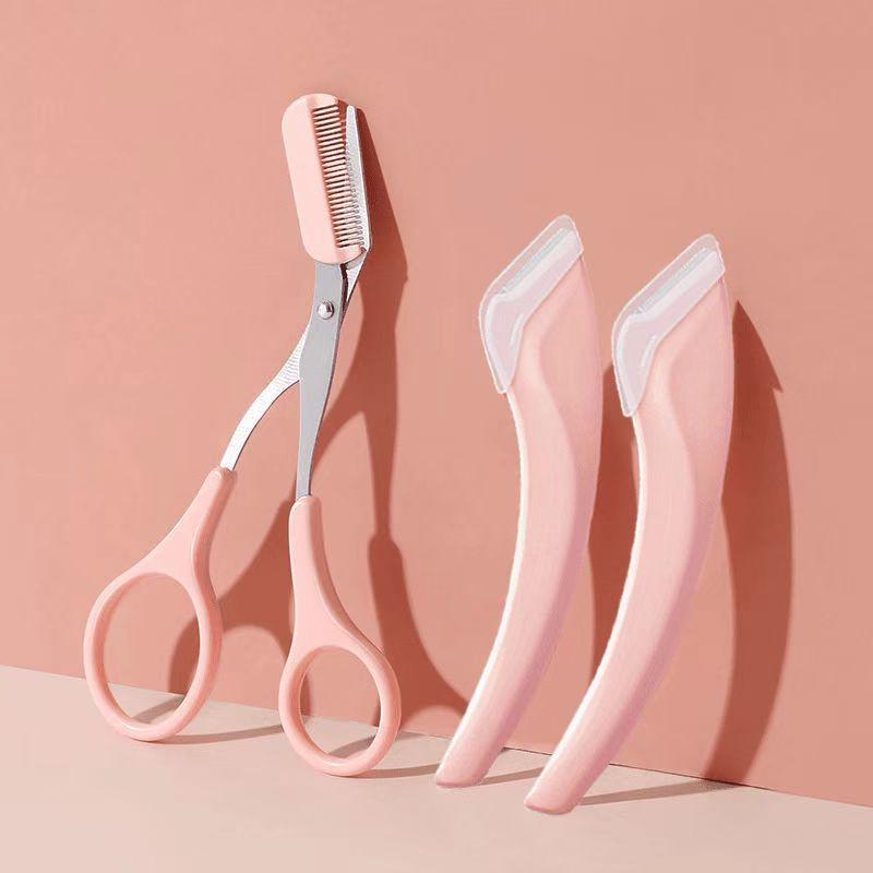 Máy Tỉa Lông Mày Dụng Cụ Tỉa Lông Mày Cạo Râu, An Toàn, Thích Hợp Cho Nam Và Nữ, Đặc Biệt Cho Người Mới Bắt Đầu, Tỉa Lông Mày Lười Biếng, Hữu Ích Cosmetic Trang Điểm