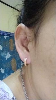 Product Review of Yaxiya Anting Jepit / Klip Wanita Mata Satu Simpel Perhiasan Aksesoris 764 from a**u 0
