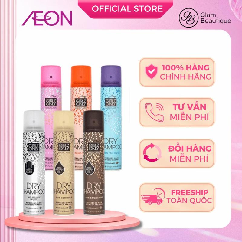 Dầu Gội Khô Girlz Only 200ML Glam Beautique